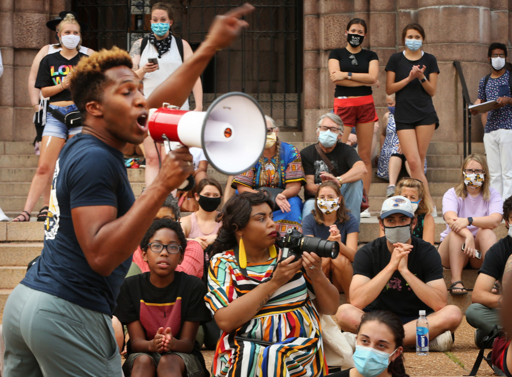 Juneteenth rally in downtown St. Louis